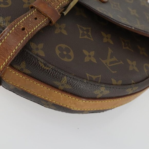 Authentic LOUIS VUITTON Monogram Chantilly GM Shoulder Bag M51232 LV - Picture 3 of 16
